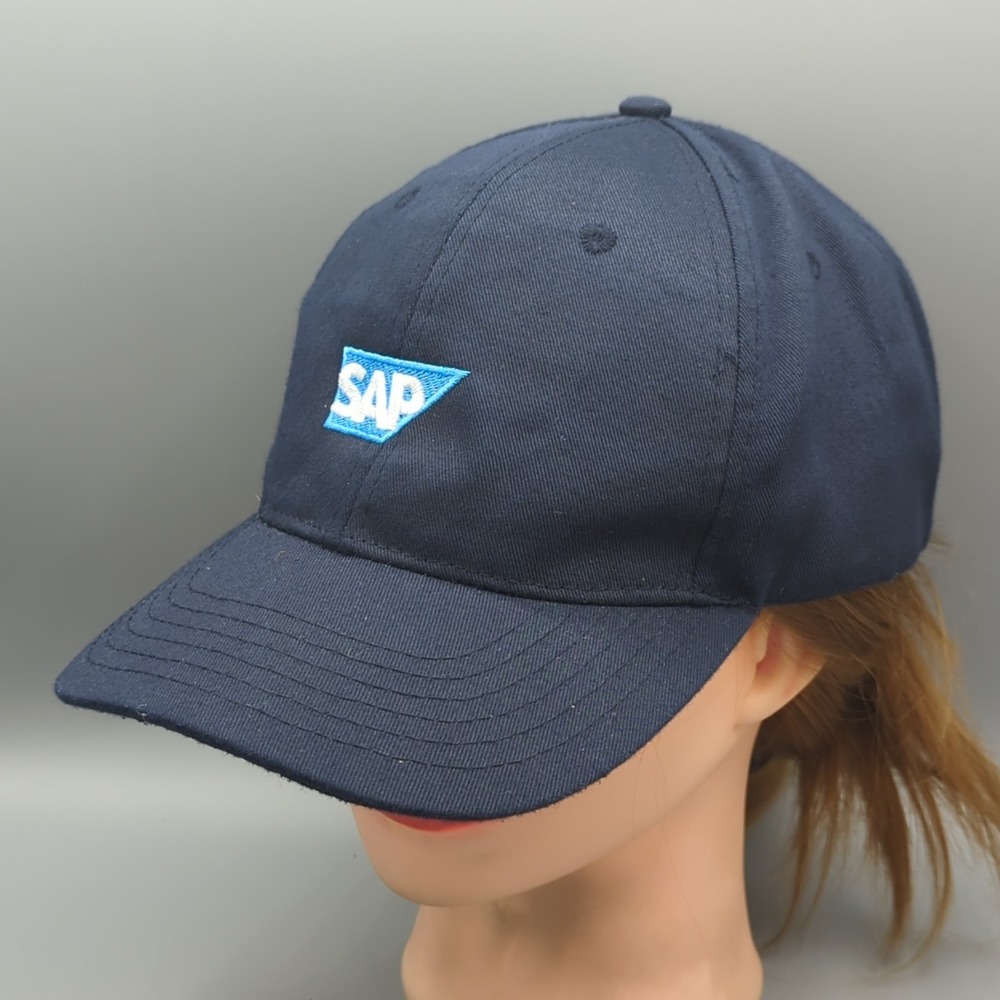 SAP Hat Cap Business Women's Network Blue OSFM Strapback Adjustable ECO Range